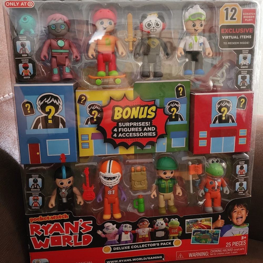 Ryan's World Deluxe Collectors Pack